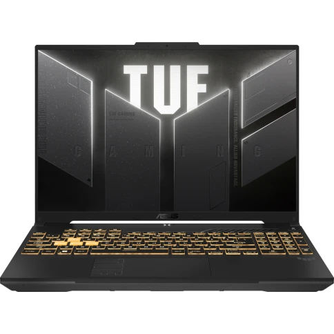 Ноутбук/ ASUS TUF F16 FX607VU-RL061 16"(1920x1200 (матовый, 144Hz) IPS)/Intel Core 5 210H(2.2Ghz)/16384Mb/512PCISSDGb/noDVD/Ext:nVidia GeForce RTX4050(6144Mb)/Cam/BT/WiFi/56WHr/war 1y/2.2kg/Mecha Gray/DOS фото 1