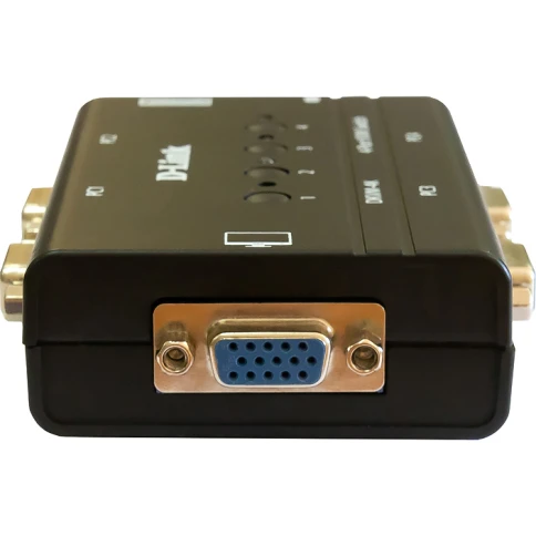 Коммутатор/ DKVM-4K,DKVM-4K/B 4-port KVM Switch, VGA+PS/2 ports фото 2