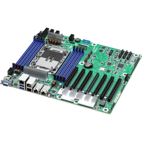 Материнская плата/ ASRock GNRD8-2L2T, CEB, 1x LGA 4710  Intel Xeon 6700P-series/ 6500P-series/ 6700E-series, 8x DDR5 RDIMM, MRDIMM, 7x PCIe5.0 / CXL2.0 x16*, 1x MCIO (PCIe5.0 / CXL2.0 x8), 2x M.2 (PCIe5.0 x4), 2x RJ45 (10GbE) Intel X710-AT2, 2x RJ45 (1GbE фото 2