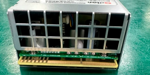 Блок питания серверный/ Server power supply Qdion Model U1A-D10550-DRB-H P/N:99MAD10550I1170122 CRPS 1U Module 550W Efficiency 80 Plus Platinum, Gold Finger (option), Cable connector: C14 фото 5