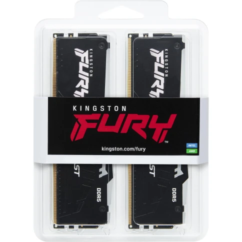 Память оперативная/ Kingston 64GB 6000MT/s DDR5 CL40 DIMM (Kit of 4) FURY Beast RGB XMP фото 6