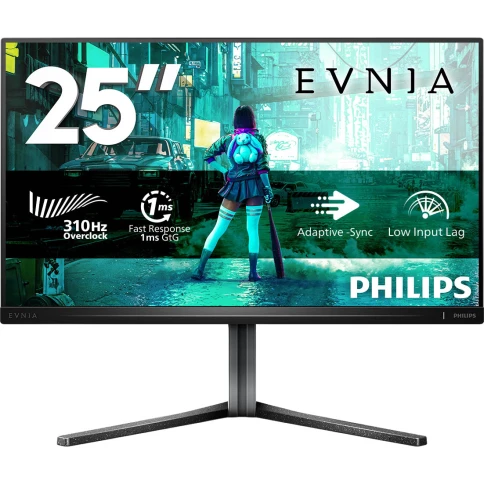 Монитор Philips 25M2N3200U 24,5 16:9 Fast IPS 1920x1200 300Hz (OC 310Hz) 1ms 400cd 2xHDMI 1xDP HAS 130mm Internal Dark Grey 100x100/ Philips 25M2N3200U 24,5 16:9 Fast IPS 1920x1200 300Hz (OC 310Hz) 1ms 400cd 2xHDMI 1xDP HAS 130mm Internal Dark Grey 100x10 фото 2