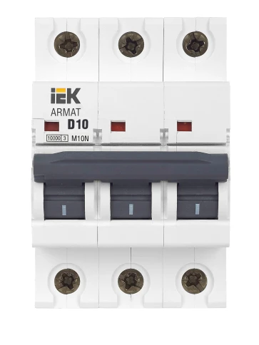 ARMAT Авт. выкл. M10N 3P D 10А IEK фото 9