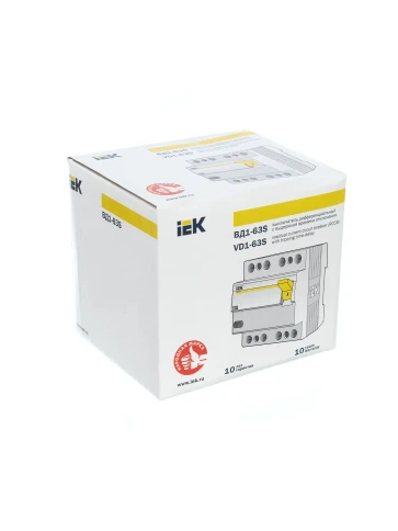 УЗО ВД1-63S 4Р 40А 100мА IEK фото 5