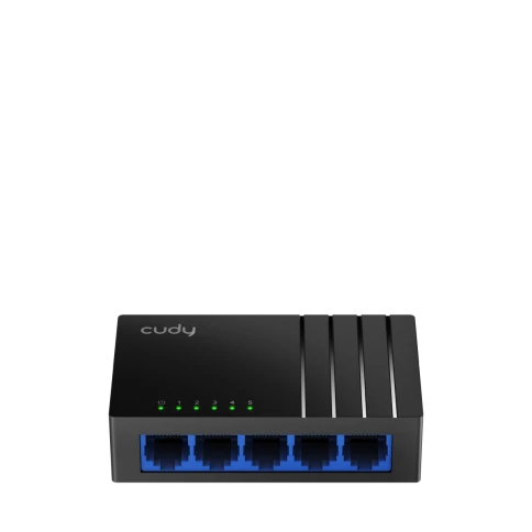 Коммутатор/ 5-Port Gigabit Metal Switch, 5 10/100/1000M RJ45 Ports, Loop Detection, Desktop Metal Case, Power Saving, Plug & Play фото 1