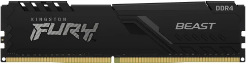 Память оперативная/ Kingston 16GB 3200MT/s DDR4 CL16 DIMM FURY Beast Black фото 1
