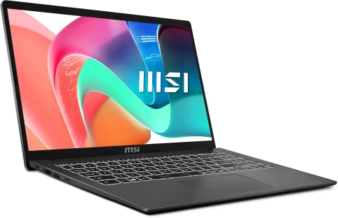 Ноутбук MSI Modern 15 F1MG-1071XRU Core 7 150U 16Gb SSD512Gb Intel Graphics 15.6" IPS FHD (1920x1080) FreeDOS grey WiFi BT Cam (9S7-15S111-1071) фото 3