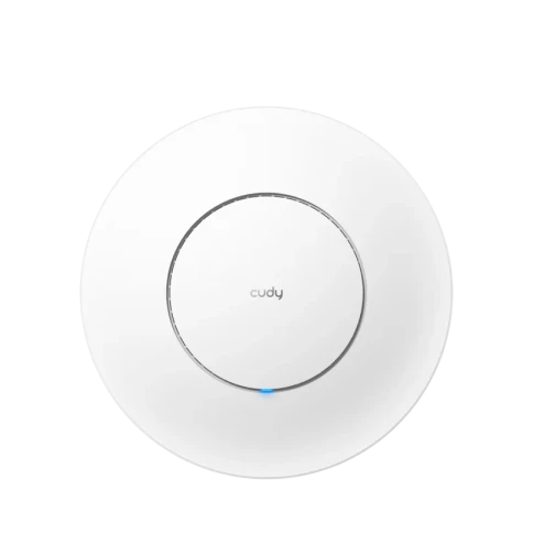 Точка доступа/ AX3000 Dual Band Ceiling Mount Wi-Fi 6 Access Point, Chipset MT7981, 802.11ax/ac/a/b/g/n, 2402Mbps at 5GHz + 574Mbps at 2.4GHz, 1 x 2.5G RJ45 Port, MU-MIMO, Support 12V DC or  802.3at PoE or Passive PoE, Internal Antennas, 12V DC adapter in фото 1