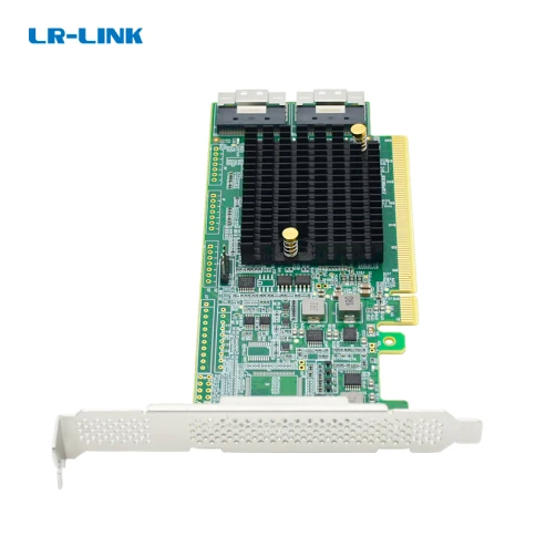 Адаптер для SSD/ PCIe x16 to Two SlimSAS SFF-8654 8i Retimer Adapter фото 3