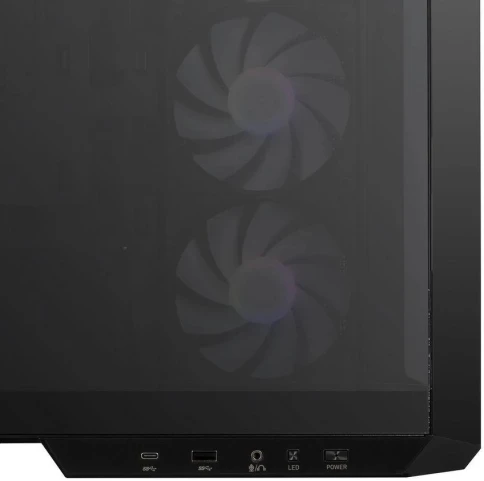 Корпус MSI MAG PANO M100R PZ черный mATX 3x120mm 4x140mm 1xUSB3.1 audio CardReader AirDuct bott PSU [306-7G24R21-809] фото 7