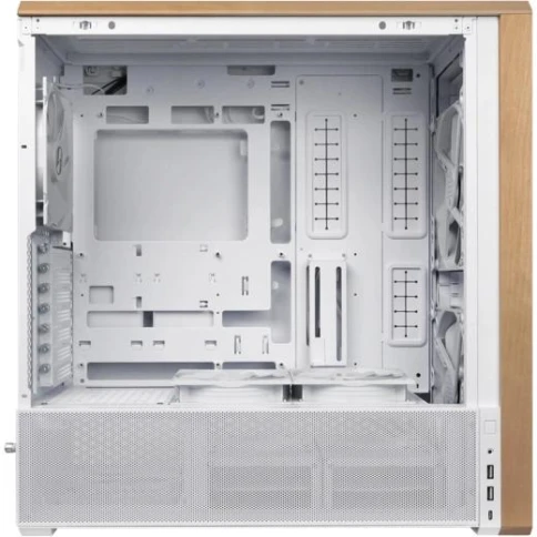 Корпус Lian-Li Lancool 217 белый без БП ATX 2xUSB3.0 audio bott PSU фото 3