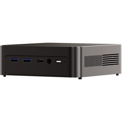 Компьютер/ Chuwi AuBox  Intel Core Ultra 5 226V(2.1Ghz)/16384Mb/512PCISSDGb/Int:Intel Iris Xe Graphics/BT/WiFi/war 1y/0.865kg/Grey/Win11Pro + USB3.0*4/HDMI*1/DP*1/RJ45*1/WIFI6,BT5.2/bracket фото 1