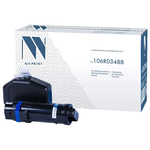 -/ Тонер-картридж NVP NV-106R03488 Black для Xerox Phaser 6510/WorkCentre 6515 (5500k) фото 1
