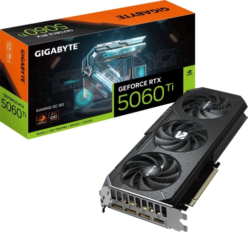 Видеокарта Gigabyte PCI-E 5.0 GV-N506TGAMING OC-8GD 1.0 NVIDIA GeForce RTX 5060TI 8Gb 128bit GDDR7 2647/28000 HDMIx1 DPx3 HDCP Ret фото 10