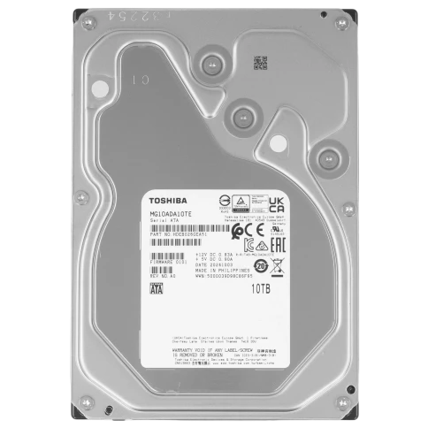 Жесткий диск Toshiba SATA-III 10TB MG10ADA10TE Server Enterprise Capacity 512E (7200rpm) 512Mb 3.5" фото 1