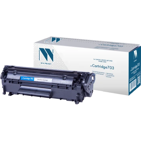 -/ Тонер-картридж NVP NV-703 для Canon i-Sensys LBP 2900/ 2900B/ 3000 (2000k) фото 1