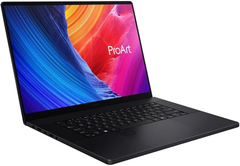 Ноутбук/ ASUS ProArt P16 H7606WM-RJ112X 16"(2880x1800 OLED)/Touch/AMD Ryzen AI 9 HX 370(2Ghz)/32768Mb/2TbPCISSDGb/noDVD/Ext:nVidia GeForce RTX 5060(8192Mb)/Cam/BT/WiFi/90WHr/war 1y/1.85kg/Nano Black/Win11Pro + алюм корп; DialPad фото 2