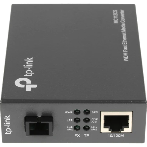 Конвертер/ 10/100Mbps RJ45 to 100Mbps single-mode SC fiber Converter, Full-duplex,Tx:1310nm, Rx:1550nm,  up to 20Km фото 2