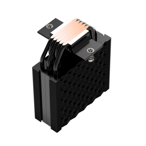 Кулер для процессора/ CPU Cooler PCCooler RT500 TC ARGB BK (245W, 4-pin PWM, 152mm, Al/Cu, 5x6mm, ARGB, 1x120mm, 73.32CFM, 34.9dBA, 2200RPM, S: 1851/1700/1200/115X, AM5/AM4, black) фото 4