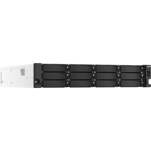 Сетевое хранилище без дисков/ ENTERPRISE QNAP TS-h1887XU-RP-E2336-32G QuTS hero NAS, Xeon E-2336 6C 12T 2.9-4.8GHz, 32 GB ECC DDR4 (2 x 16 GB) up to 128GB (4 x 32 GB), 18-bay (12 x 3.5-inch SATA + 6 x 2.5-inch SATA), 2x10 GbE, 2x2.5 GbE, 3xPCIe Slot (2 x фото 6