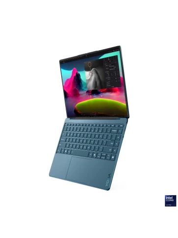 Ноутбук/ Lenovo Yoga Slim 9 14ILL10 14"(3840x2400 OLED)/Touch/Intel Core Ultra 7 256V(2.2Ghz)/32768Mb/1024PCISSDGb/noDVD/Int:Intel Arc Graphics 140V/Cam/BT/WiFi/75WHr/war 1y/1.23kg/tidal teal/Win11Home + 65W, RU kbd фото 4