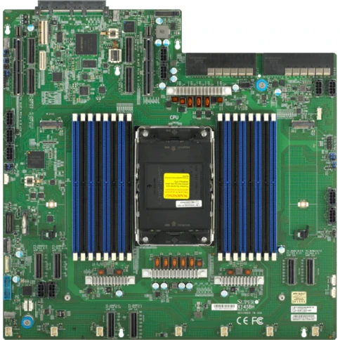 Серверная платформа/ Supermicro Server SYS-112H-TN 1U (1x LGA4710 / 16x DDR5 RDIMM / 12x Hs 2.5" NVMe / 2x M.2 NVMe / VROC Premium / 3x PCIe 5.0 x16 / 2x 10GbE RJ45 Intel X710 / 2x 1200W Power) фото 5
