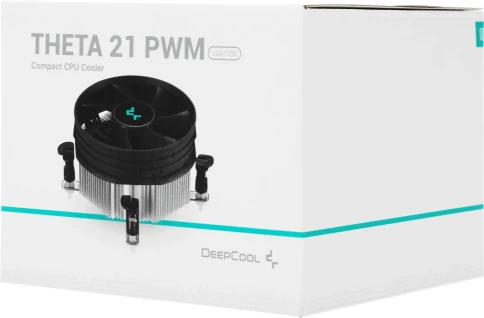 Кулер Deepcool Theta 21 PWM Soc-1700/1851 серебристый/черный 4-pin 30.2dB Al 95W 256gr Ret (DP-ICAP-T21P-17) [DP-ICAP-T21P-17] фото 6