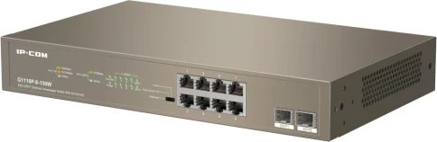 Неуправляемый PoE коммутатор с 8 Гигабитными портами PoE и 2 SFP портами. фото 3
