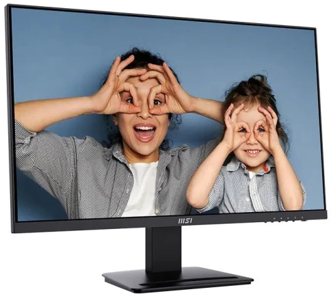Монитор/ MSI PRO MP273U 27'', 3840x2160, IPS, 178x178, 300nit, 60Hz, 4ms, 2HDMI/DP, noUSB-A, Audio out, T, ExtPWR, 75x75VESA, Black, 1y фото 3