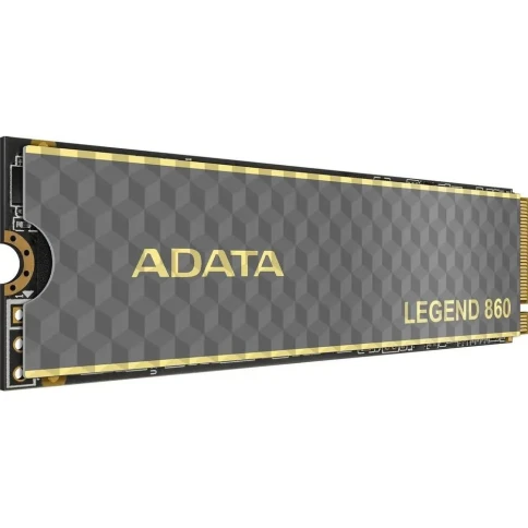 Твердотельный накопитель/ ADATA SSD LEGEND 860, 500GB, M.2(22x80mm), NVMe 1.4, PCIe Gen 4x4, 3D NAND, R/W 5000/3000MB/s, IOPs н.д./н.д., TBW 160, DWPD 0.2 (5 лет) фото 4