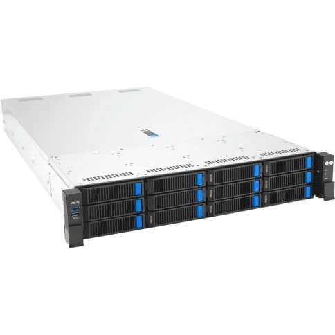 Серверная платформа/ ASUS RS720-E12-RS12U, 2U 2x LGA4710 Intel Xeon 6,32x DDR5 6400/8000, 12x 3.5'' hsb NVME/SATA*/SAS* (*need raid), 10x PCIe slots, 2x M.2 Gen4 2280, 1x Mmg LAN port, 2x OCP 3.0 optional, 1+1 2700W фото 3