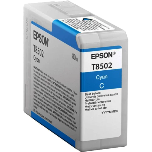 Картридж/ T850 SC-P800 Cyan T850200 UltraChrome HD ink 80ml фото 1