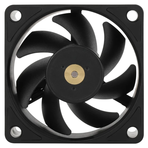 Кулер для корпуса/ Case Cooler Thermalright TL-B6B (60x60x25mm, 4-pin PWM, 16.17CFM, 20.17dBA, 3200RPM, Black) фото 1