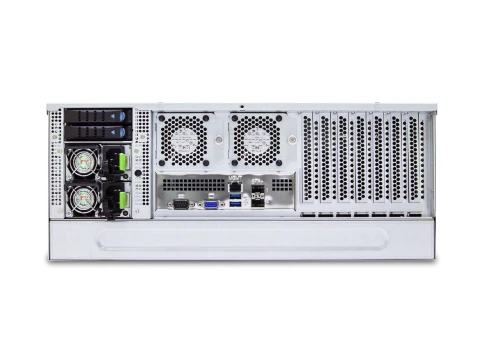 Серверная платформа/ SB403-VG, 4U, 2xLGA-3647, 60xSATA/SAS HS 3,5 bay + 2* 15mm 2.5" rear HS bay, Virgo ( 2xs3647 up to 165W, C622, 12xDDR4 DIMM, 2x10GbE SFP+, LSI 3008 SAS IOC (RAID 0/1/1E/10), dedicated BMC port, AST2500), 3x 12G 20 port EOB BP wit фото 3