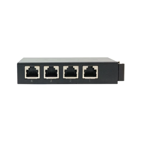 Устройство грозозащиты линий Ethernet + PoE на 4 канала/ Устройство грозозащиты линий Ethernet + PoE на 4 канала (УЗИП). Класс II. Защищает PoE оборудование, подключенное к линиям Ethernet от наведенного напряжения высоких энергий. Скорость передачи данны фото 2