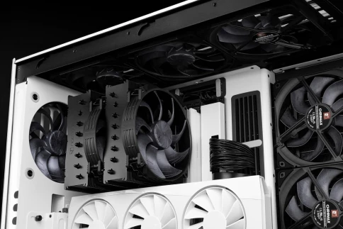 Кулер для корпуса/ Case Cooler Noctua NF-A14x25r G2 PWM chromax.black.swap (140x140x25mm, 4-pin PWM, 91.58CFM, 24.8dBA, 1500RPM, Black) фото 8