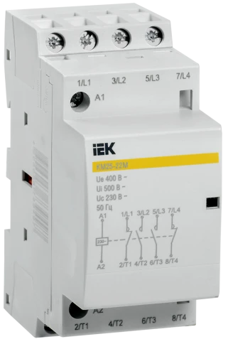 Контактор модульный КМ25-22М AC IEK фото 1