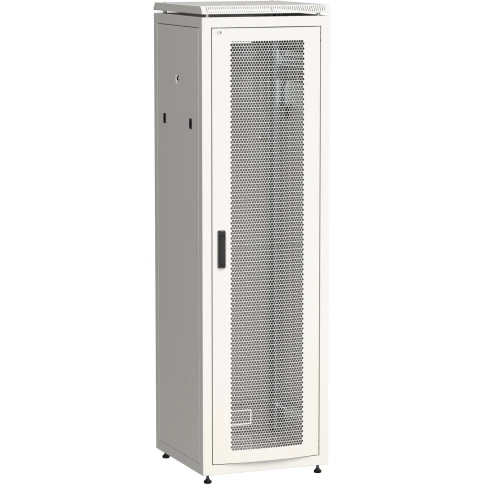 ITK Шкаф сетевой 19" LINEA N 33U 600х600 мм перфорированная передняя дверь серый фото 1