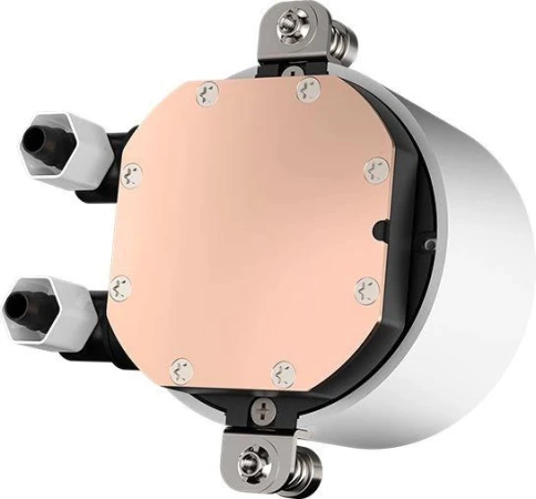 Система водяного охлаждения PcCooler DA360 WH ARGB Soc-AM5/AM4/1200/1700/1851 белый 4-pin Al 300W Ret (DA360-WHAWXX-GL) [DA360-WHAWXX-GL] фото 3