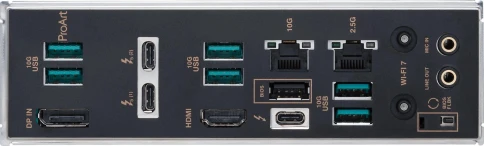 Материнская плата Asus PROART Z890-CREATOR WIFI Soc-1851 Intel Z890 4xDDR5 ATX AC`97 8ch(7.1) 1 x 10Gigabit + 1 x 2.5Gigabit RAID+HDMI+DP фото 13