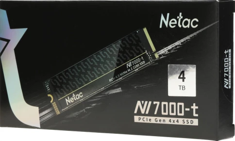 Твердотельный накопитель Netac PCIe 4.0 x4 4TB NT01NV7000T-4T0-E4X NV7000-t M.2 2280 1.91 DWPD [NT01NV7000T-4T0-E4X] фото 7