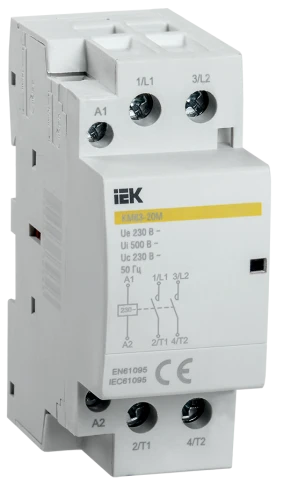 Контактор модульный КМ63-20М AC IEK фото 1