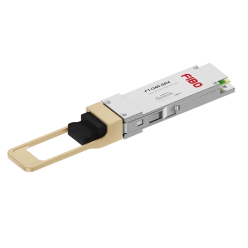 Трансивер/ FIBO FT-Q40-SR4 модуль QSFP+ , 40 G, до 100 м OM3 и 150 м OM4, TX 850 нм, MPO/MTP, DDM фото 1