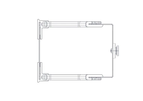 Systeme Electric vertical cable manager, Excelente series, plastic fingers, with cover, for 48U cabinets 750mm and 800mm wide фото 13