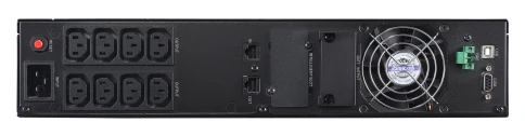 ИБП CyberPower OLS2000ERT2U, Rackmount, Online, 2000VA/1800W, 8 IEC-320 С13 розеток, USB&Serial, RJ11/RJ45, SNMPslot, LCD дисплей, Black, 0.5х0.8х0.2м., 22кг./ UPS Online CyberPower OLS2000ERT2U 2000VA/1800W USB/RS-232/EPO/SNMPslot/RJ11/45/ВБМ (8 IEC фото 6