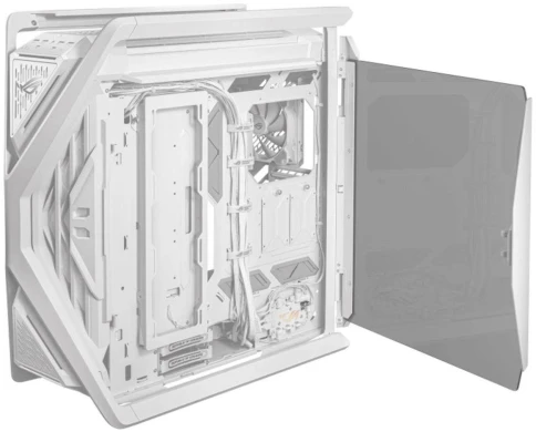 Корпус Asus Rog GR701 белый без БП E-ATX 7x120mm 3x140mm 4xUSB3.1 audio front door bott PSU фото 16