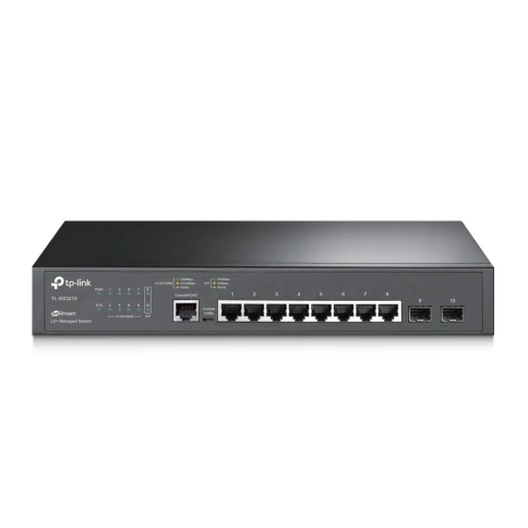 Сетевой коммутатор/ Jetstream 8-port gigabit L2+ managed switch with 2-gigabit uplink ports, 8 10/100/1000Mbps RJ-45 ports фото 2