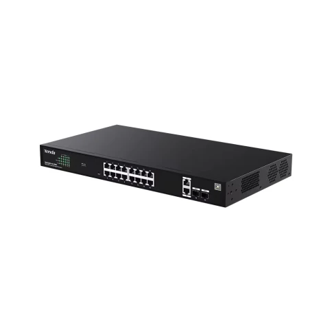 Управляемый PoE-коммутатор 18GE+2SFP/ Управляемый PoE-коммутатор 18GE+2SFP TENDA фото 4