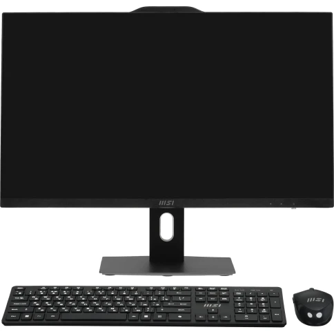Моноблок/ MSI PRO AP272P 14M-1097XRU   27"(1920x1080 IPS)/Intel Core i3 14100(3.5Ghz)/16384Mb/512PCISSDGb/noDVD/Int:Intel UHD Graphics 730/Cam/BT/WiFi/-/war 1y/4.63kg/Black/noOS + Wireless KB+M фото 2