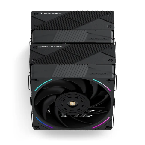 Кулер для процессора/ CPU Cooler Thermalright Phantom Spirit 120 EVO (4-pin PWM, 157mm, Ni/CU, 7x6mm, ARGB, 2x120mm, 69CFM, 27dBA, 2150RPM, S: 1700, 1200, 20XX, 115X, AM5, AM4) фото 3